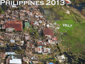 Aerial images with word "help"